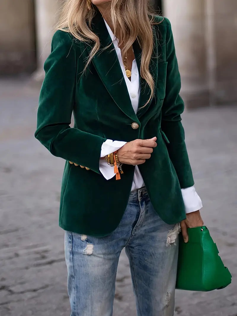 The Vivienne Velvet Blazer