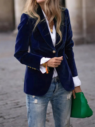 The Vivienne Velvet Blazer