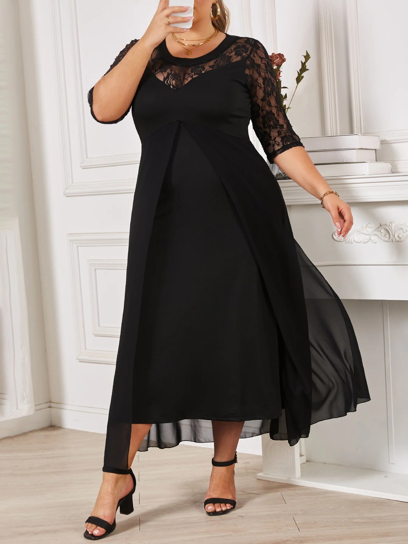 The Luciana Lace Dress