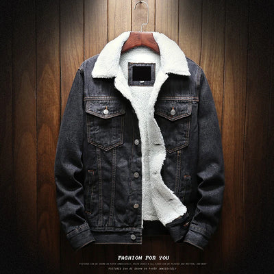 Ted Long-sleeved Denim Cotton Jacket