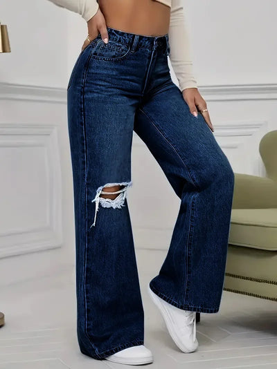 Andina Wide-Leg Denim