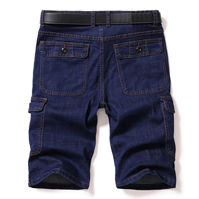 Drift Cargo Shorts – Denim Bermuda Edition