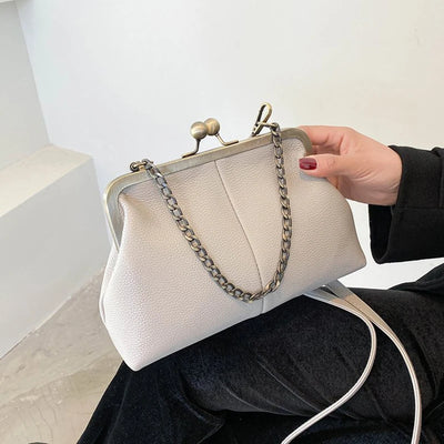 Lyra Shell Chain Bag – Soft Sculpt Edition