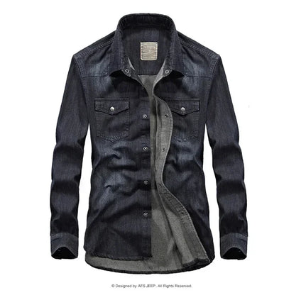 Jaxon Denim Shirt – Classic Cotton Edit