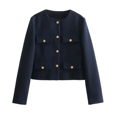 Demi Cropped Jacket – Long Sleeve Edition