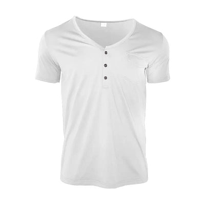 Niko V-Neck Pocket Tee – FlexFit Edition
