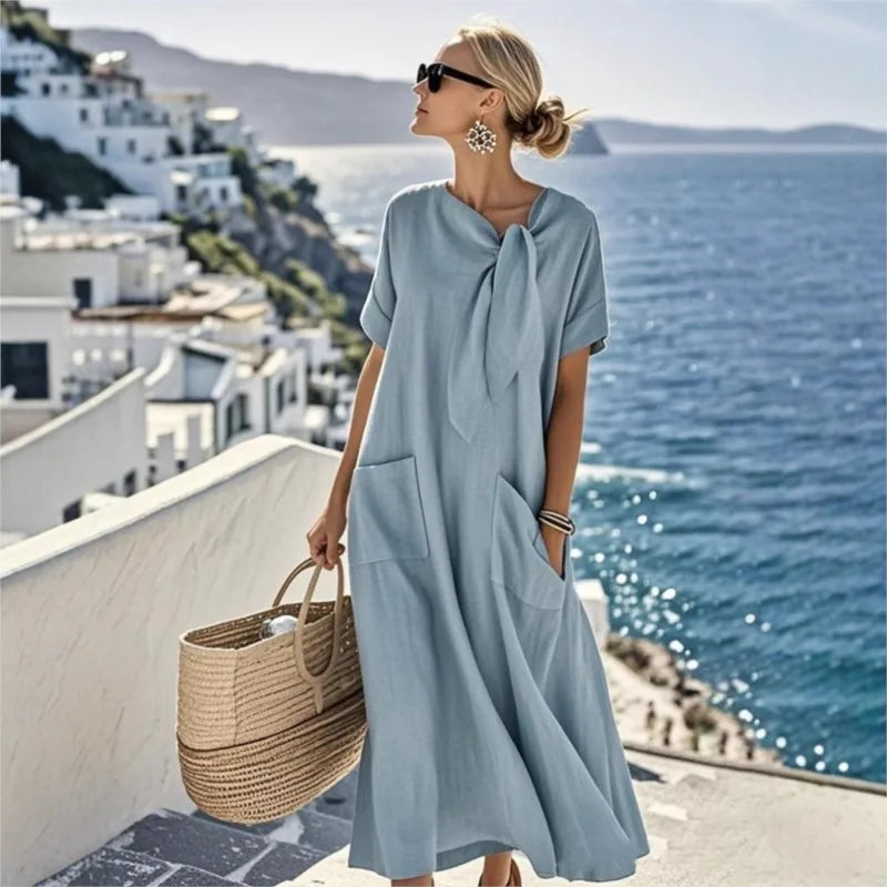 The Solara Tie Dress