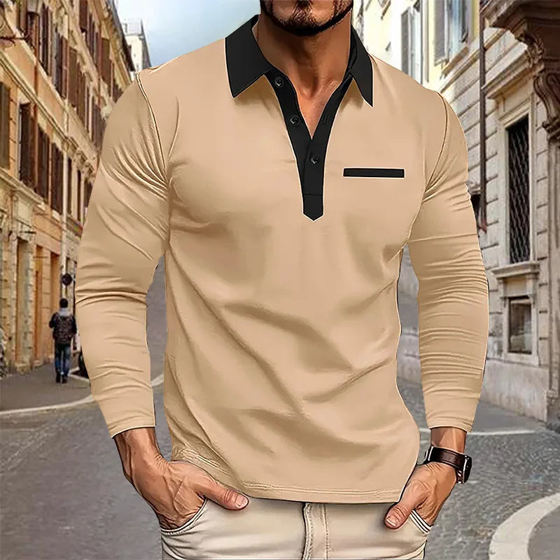 Orien Long-Sleeve Polo – Classic Fit