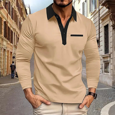 Orien Long-Sleeve Polo – Classic Fit