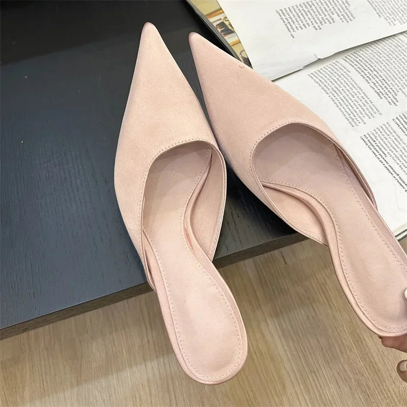 Lina Pointed Mules – Summer 2025 Edit