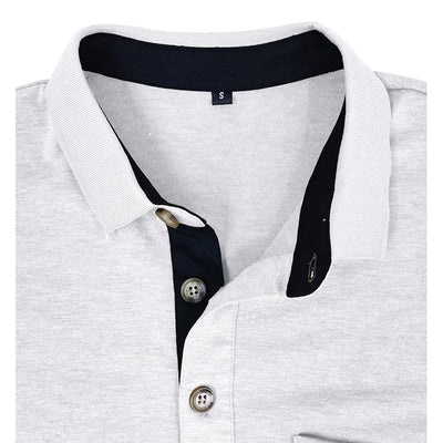 Theo Long Sleeve Polo – Casual Classic