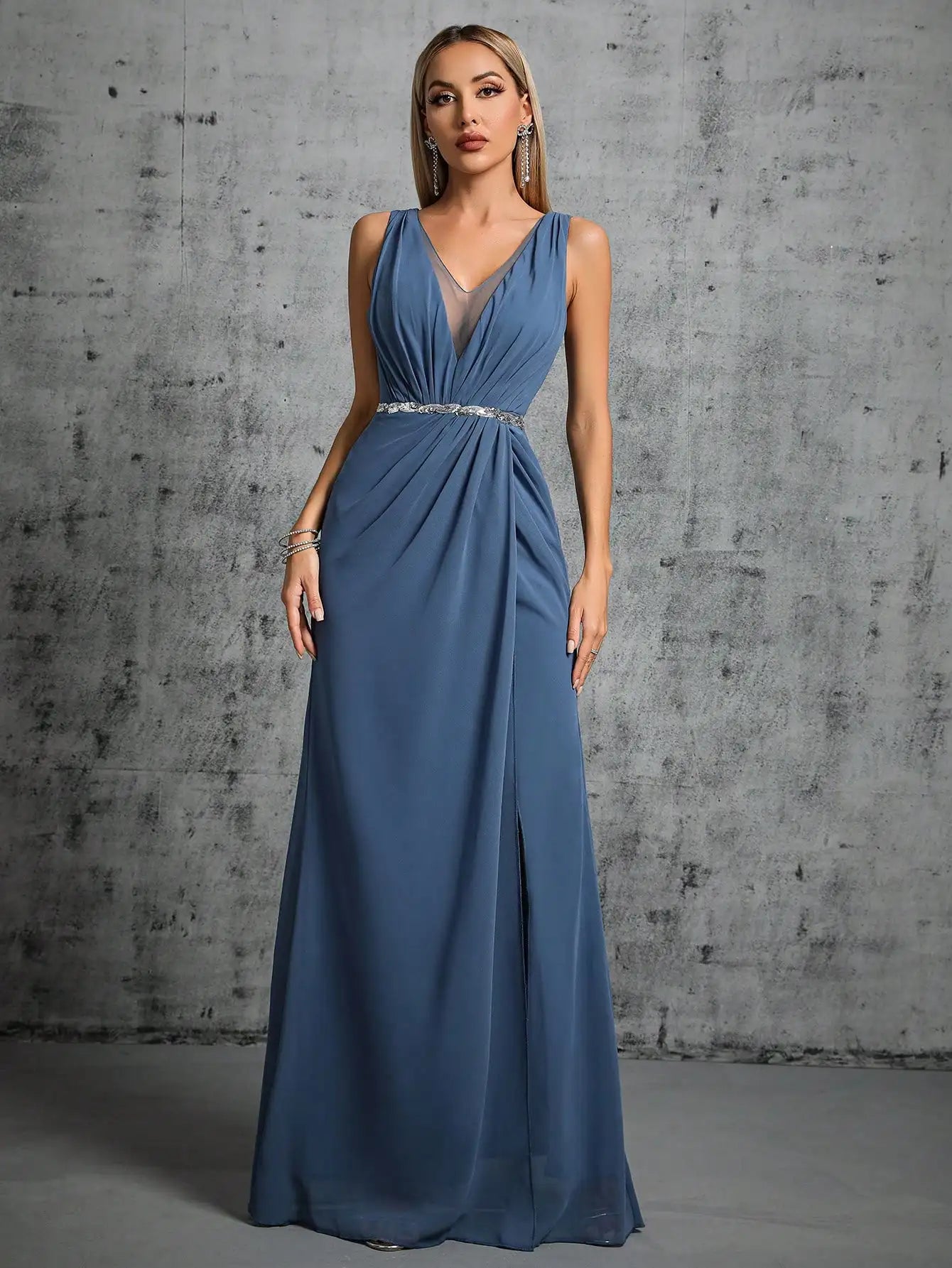 The Selene Sequin Gown