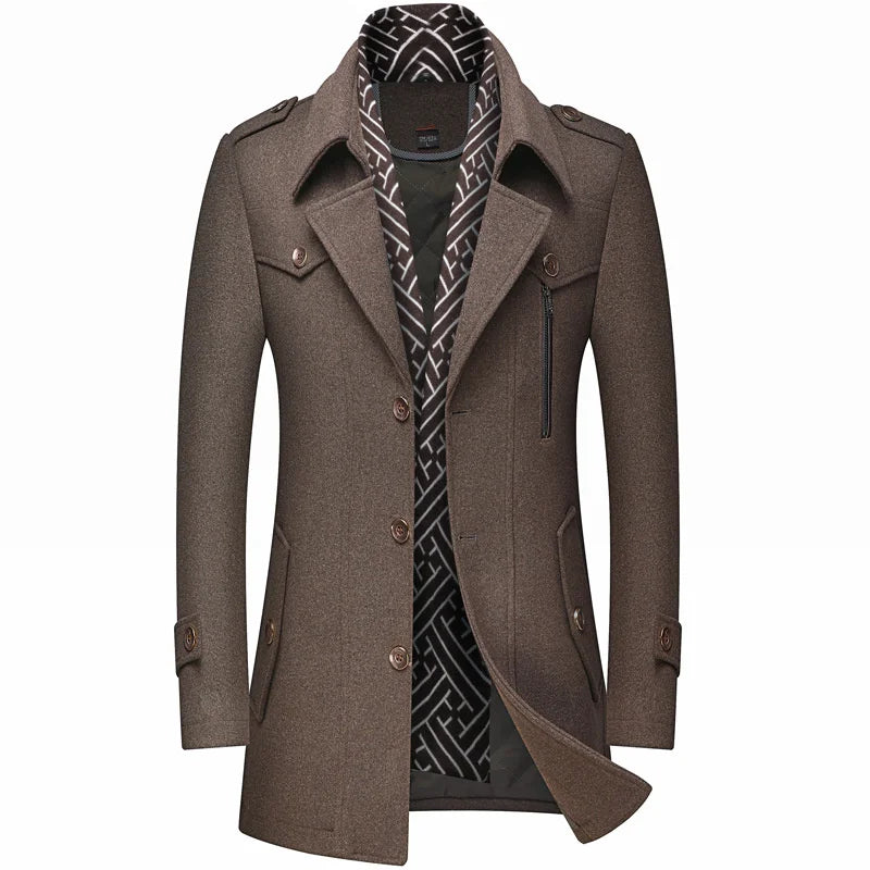 Lennox Wool Trench – Heritage Edition