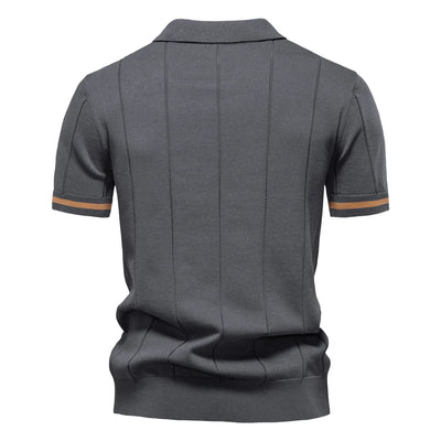 Evan Zip Polo – Precision Fit Edition