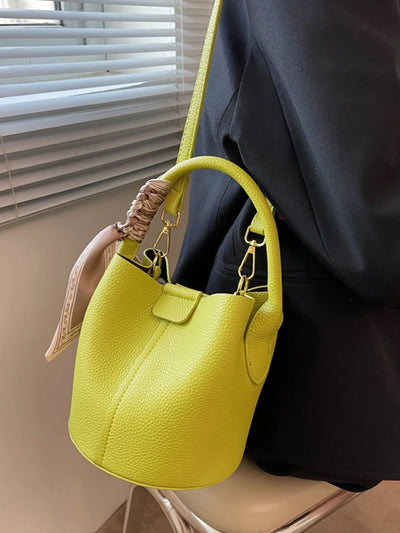 Mara Mini Bucket – Luxe Texture Crossbody