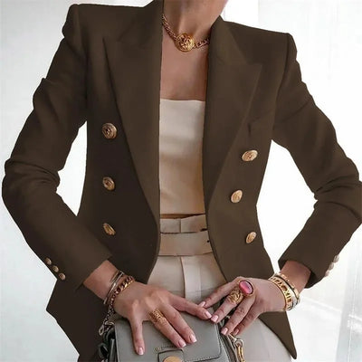 The Bianca Blazer – Luxe Buckle Edition