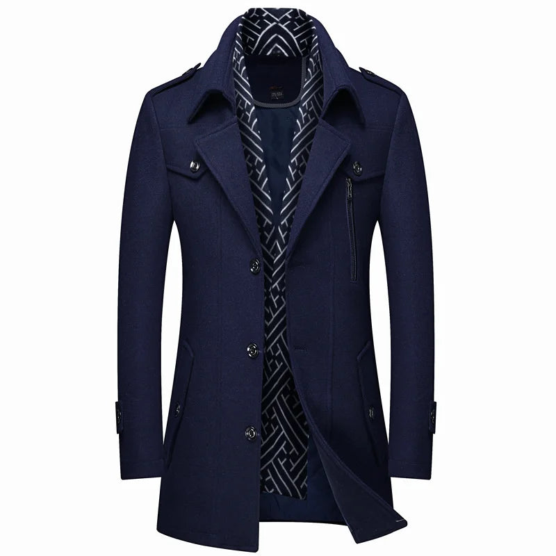 Lennox Wool Trench – Heritage Edition