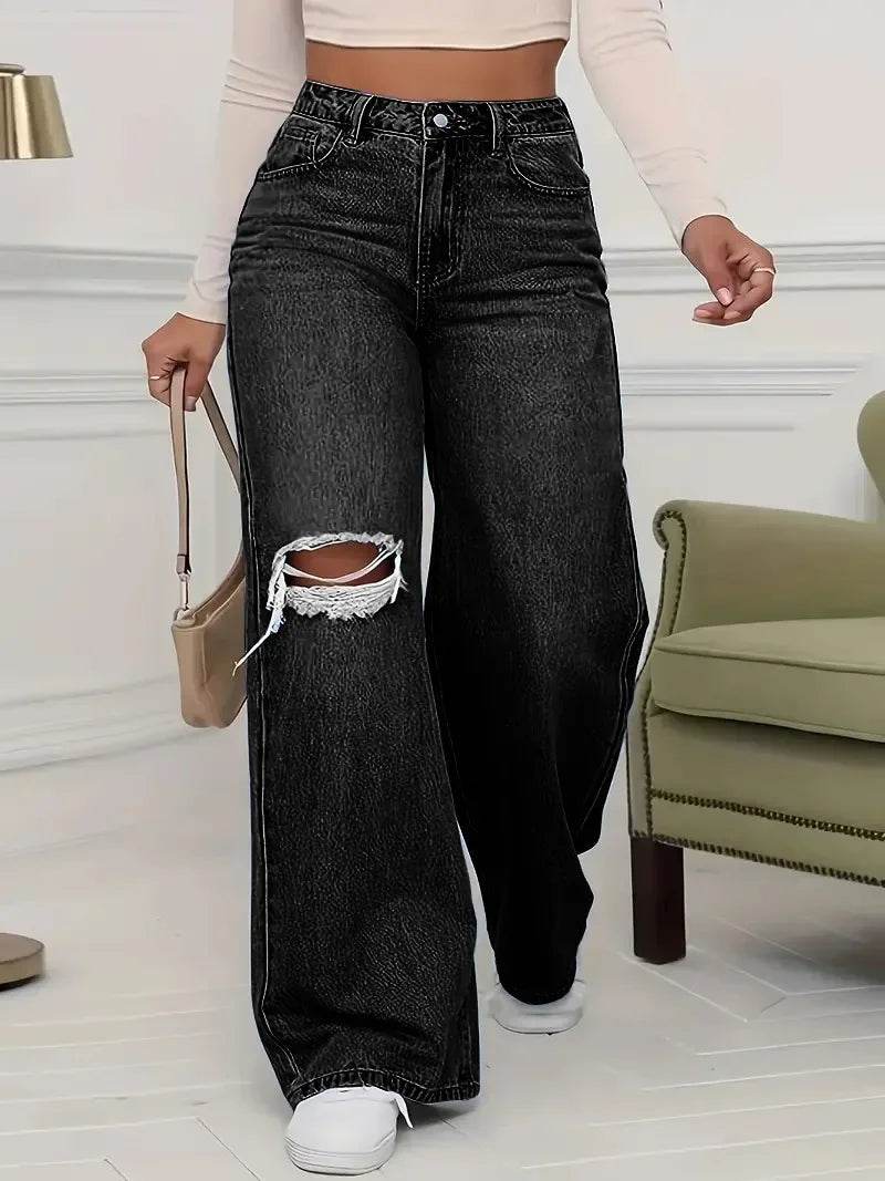 Andina Wide-Leg Denim