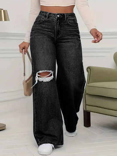Andina Wide-Leg Denim