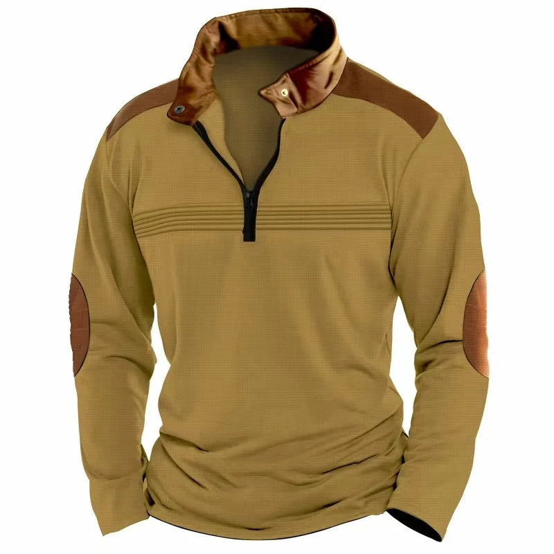 Rhett Zip Polo – Motion Patch Edition