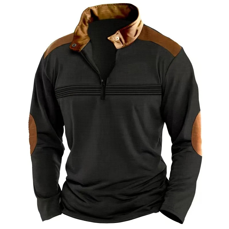 Rhett Zip Polo – Motion Patch Edition