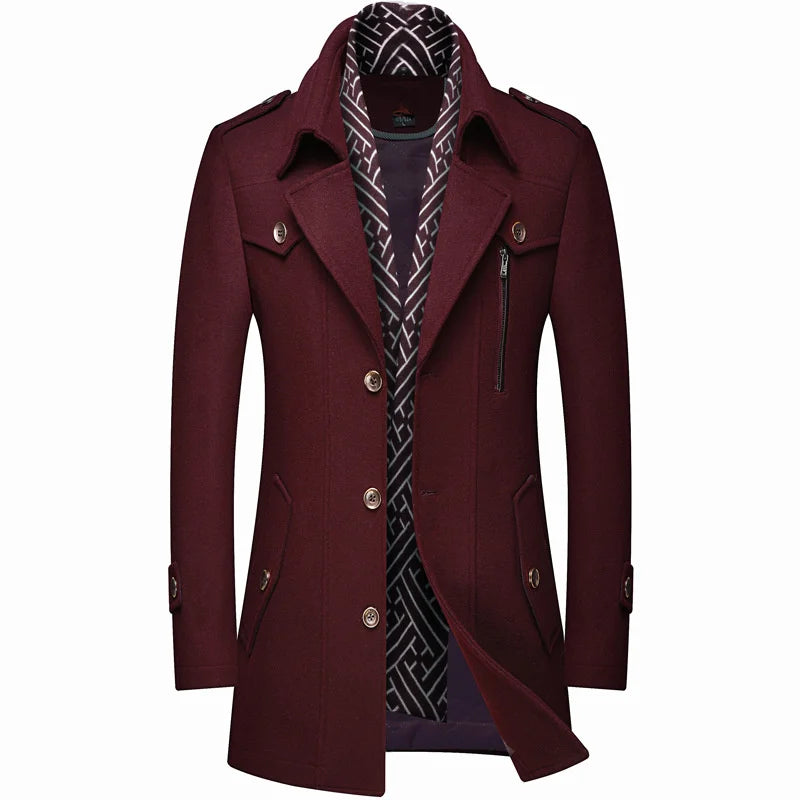 Lennox Wool Trench – Heritage Edition
