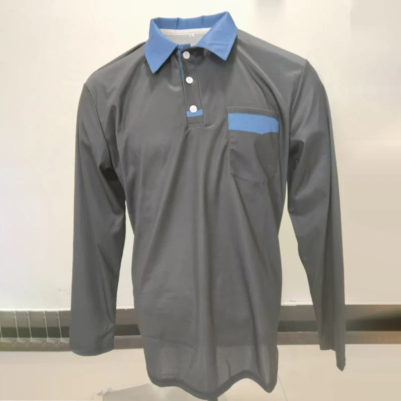 Kael Stitch Polo Shirt – Contrast Pocket Edition