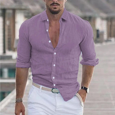 Rafe Cotton-Linen Shirt – Airform Edition