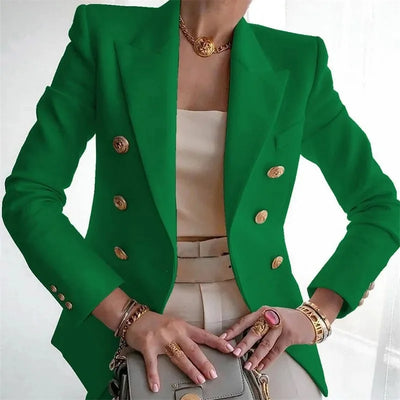 The Bianca Blazer – Luxe Buckle Edition