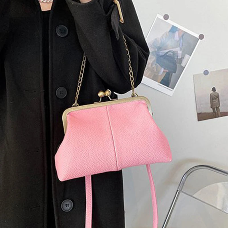 Lyra Shell Chain Bag – Soft Sculpt Edition