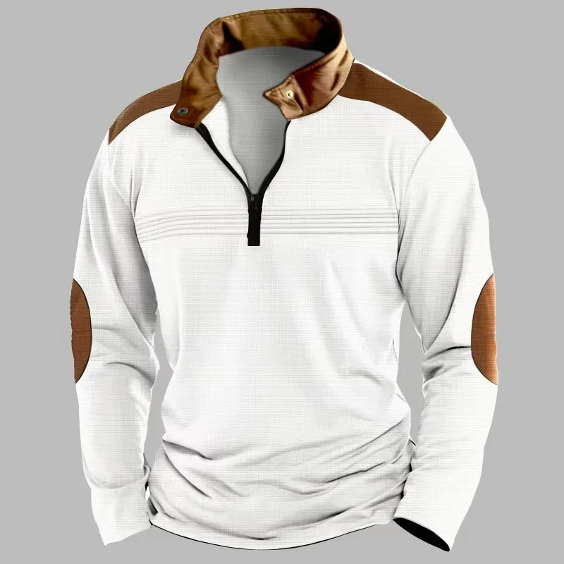 Rhett Zip Polo – Motion Patch Edition