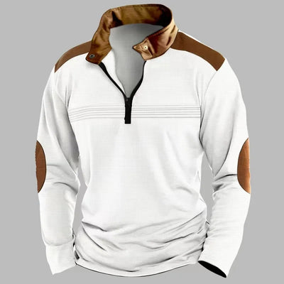 Rhett Zip Polo – Motion Patch Edition