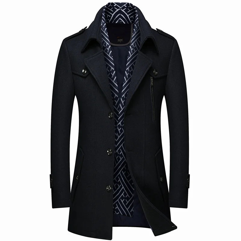 Lennox Wool Trench – Heritage Edition