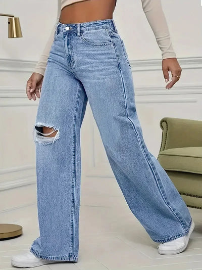 Andina Wide-Leg Denim