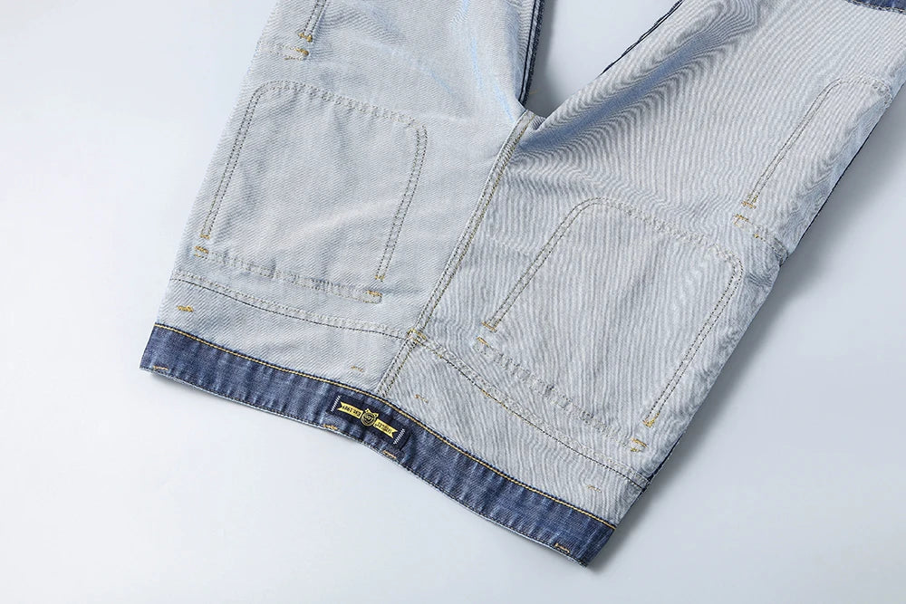 Drift Cargo Shorts – Denim Bermuda Edition