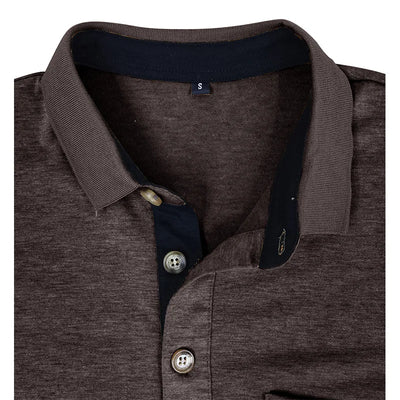 Theo Long Sleeve Polo – Casual Classic