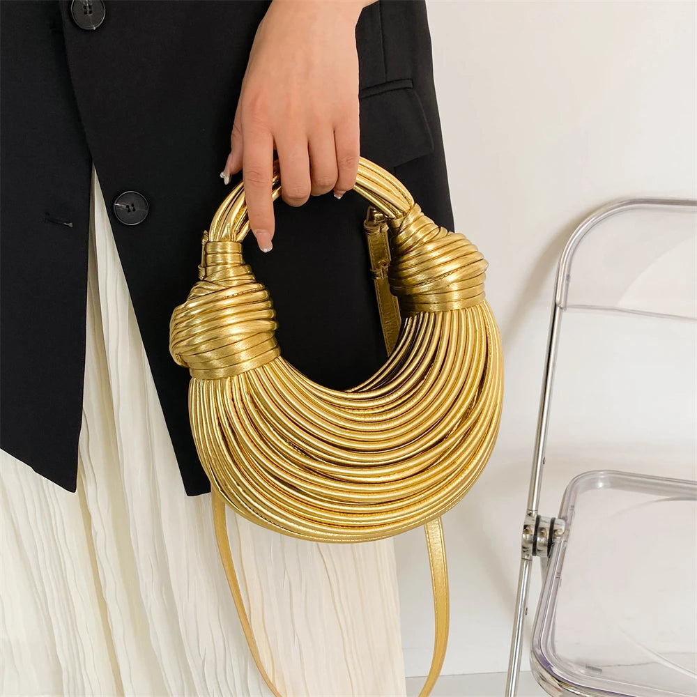 Celine Noodle Knot Design Clutch Bag