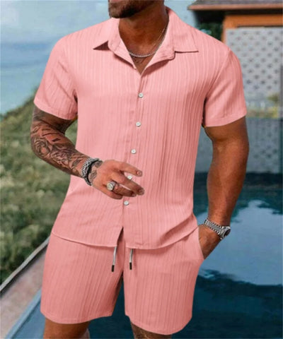 Zayne Coastline Set – Men’s Summer Luxe Two-Piece