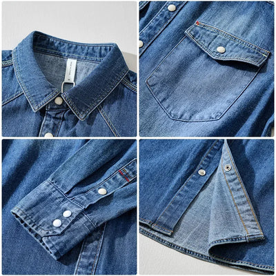 Deano Cotton Demin Shirt