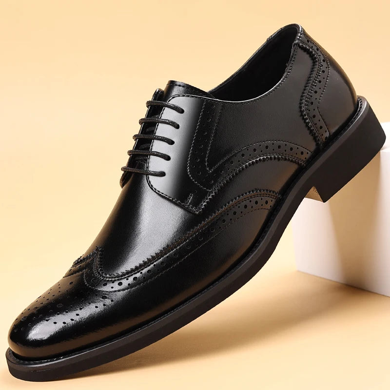 Calix Leather Dress Shoes – Classic Edge, Effortless Authority
