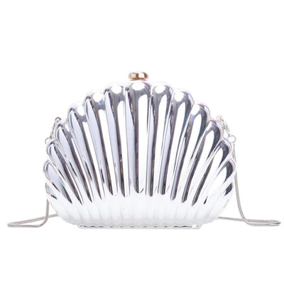 Mia Acrylic Evening Clutch Bag With Strap