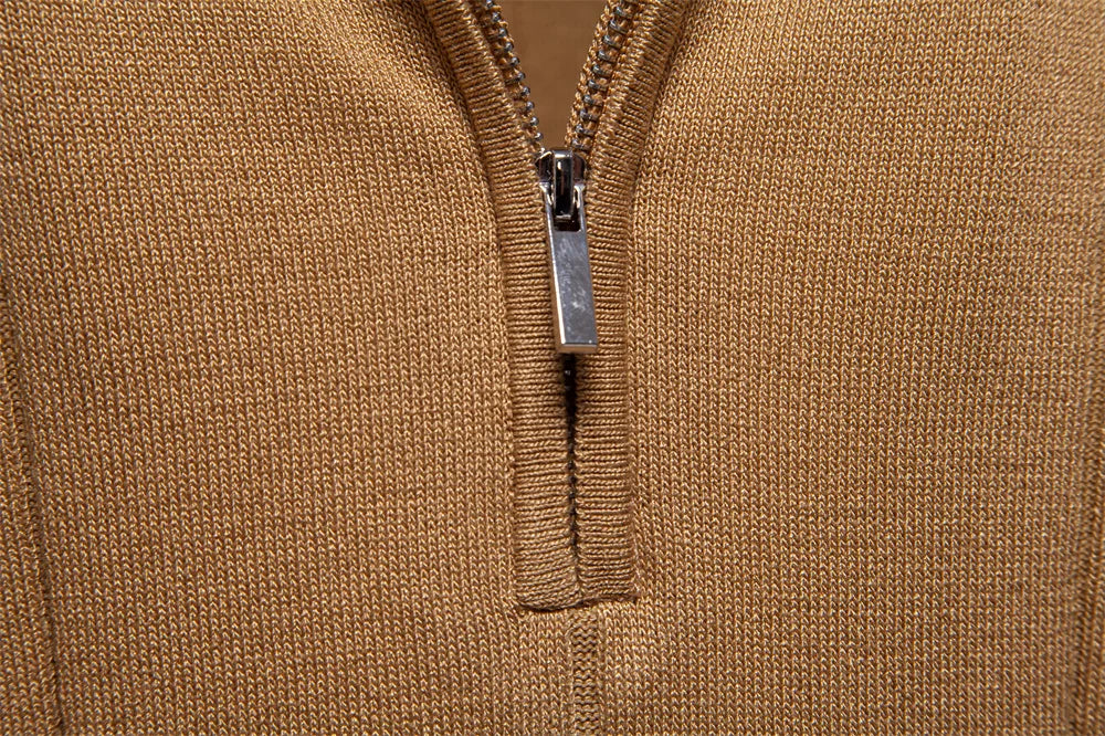 Evan Zip Polo – Precision Fit Edition