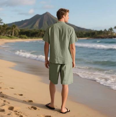 Solei Linen Set – Sun-Ready. Soul-Cooled