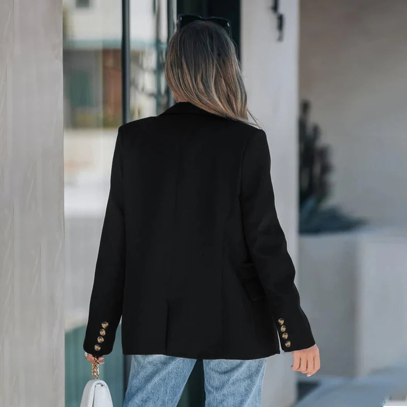 The Valeria Blazer – Classic Black