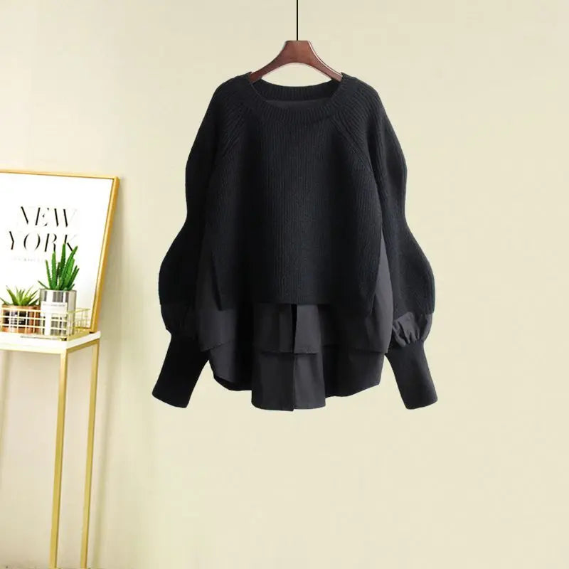 Isla Knit Layered Skirt Set