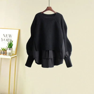Isla Knit Layered Skirt Set