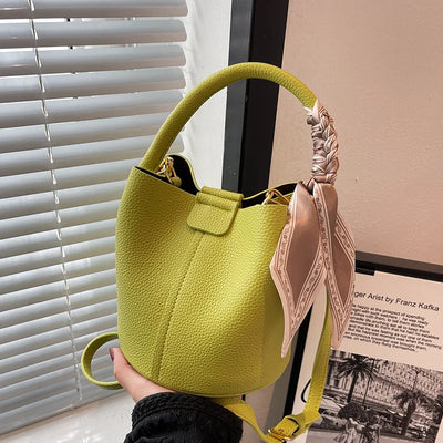 Mara Mini Bucket – Luxe Texture Crossbody