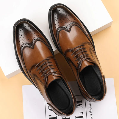 Calix Leather Dress Shoes – Classic Edge, Effortless Authority