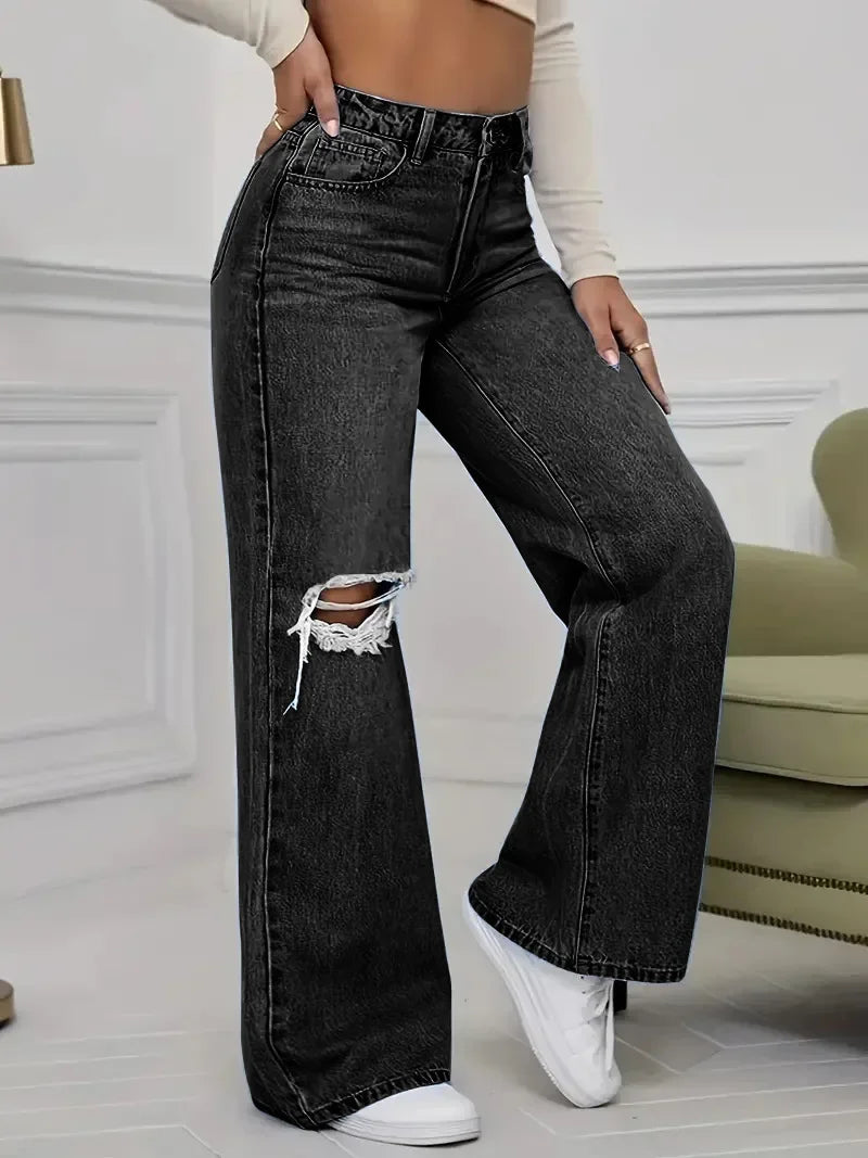Andina Wide-Leg Denim