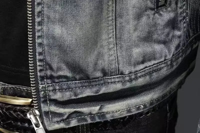Ryder Retro Lapel Denim Jacket